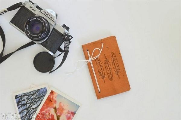 DIY Leather Notebook 1