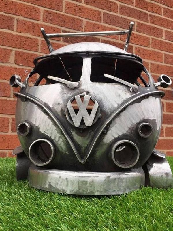 DIY Propane Tank VW Bus Fire Pit