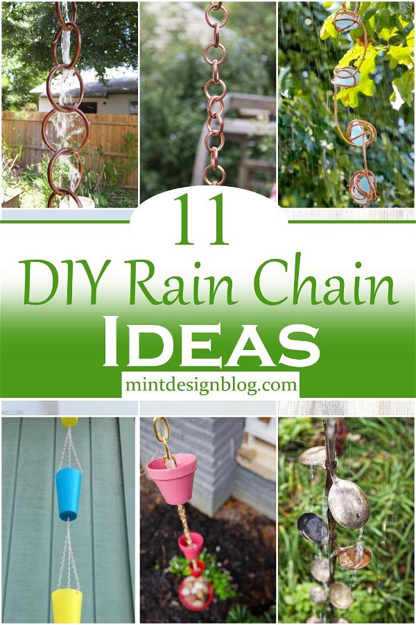 DIY Rain Chain Ideas 1