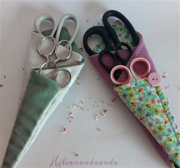 DIY Scissors Holder