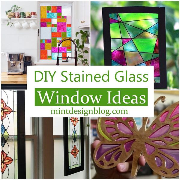 DIY Stained Glass Window Ideas
