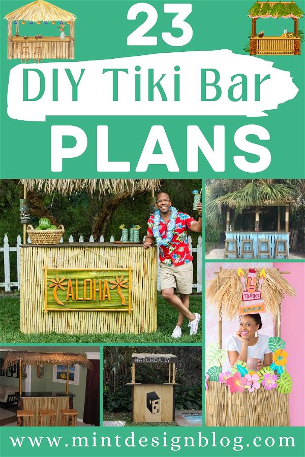 DIY Tiki Bar Plans