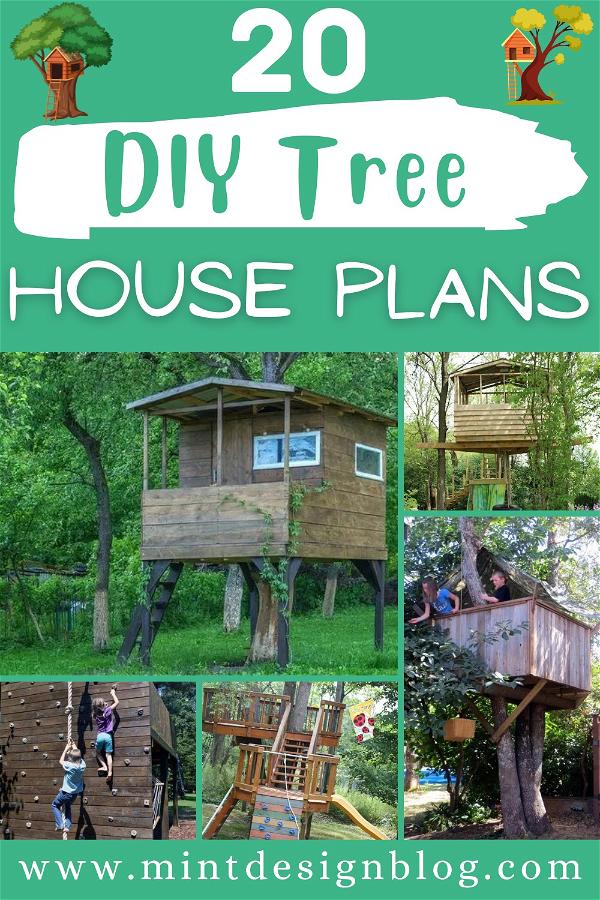 DIY Tree House Plans