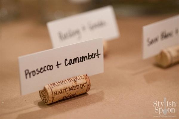 DIY Wine Cork Place Card Holders