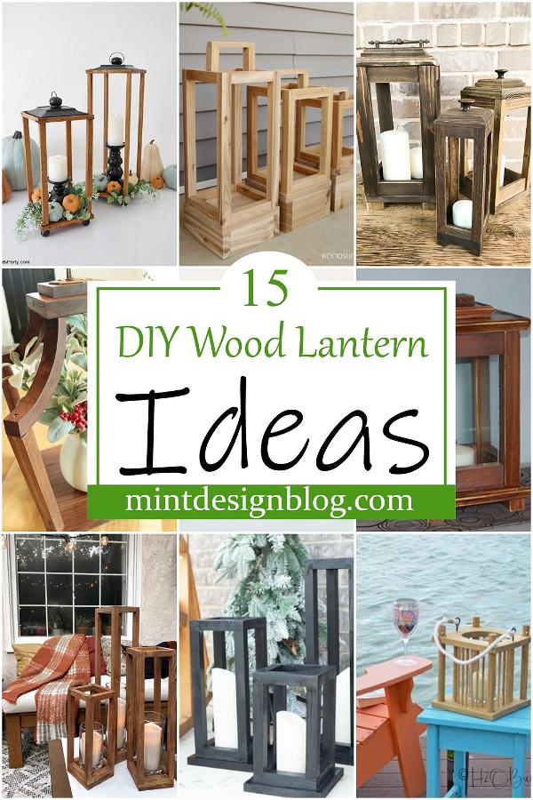 DIY Wood Lantern Ideas 2