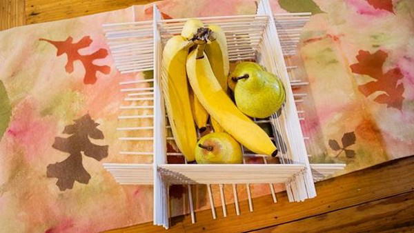 DIY Wooden Fruit Basket