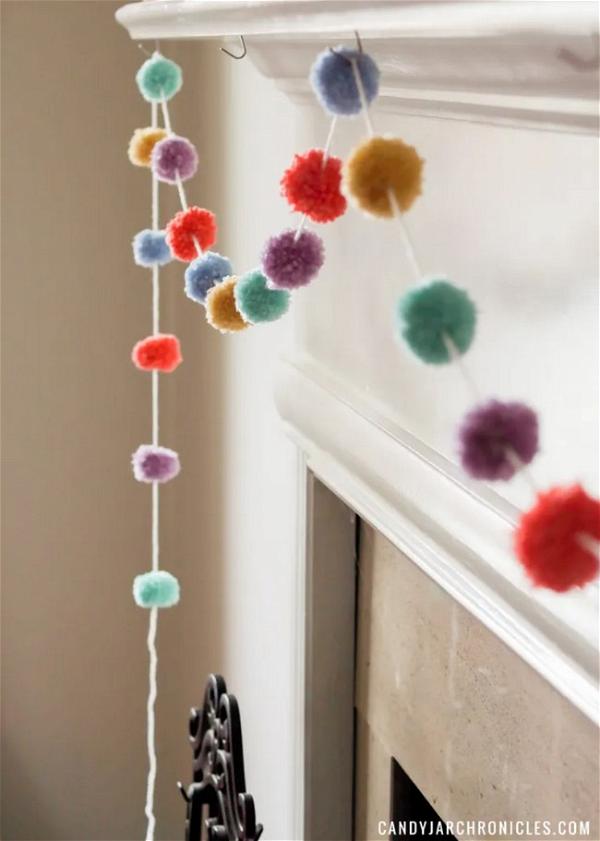 Easter Pom Pom Garland