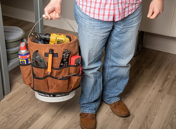 How To Make A Bucket Tool Organizer