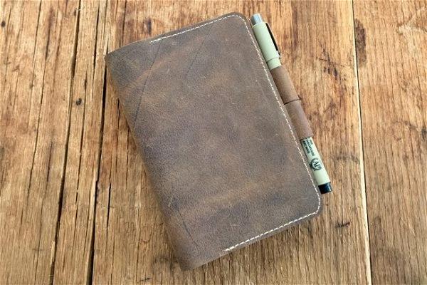 How To Make A Leather Notebook Cover 1