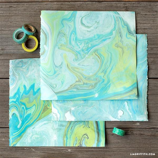 How To Make Marbled Paper 1