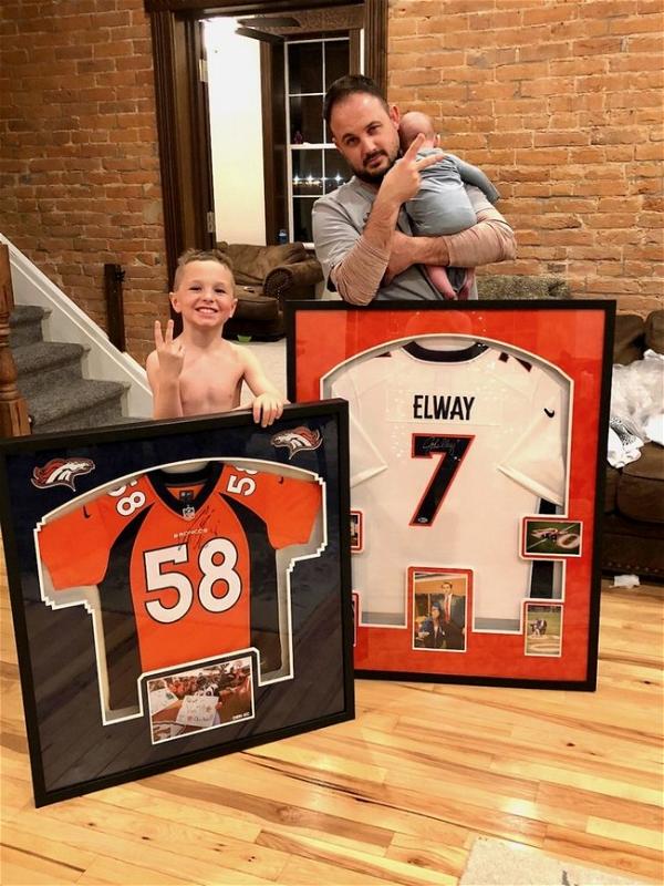 Professional Sports Jersey Framing