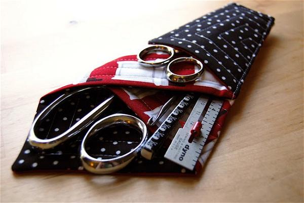 Quilted Scissors Holder Tutorial