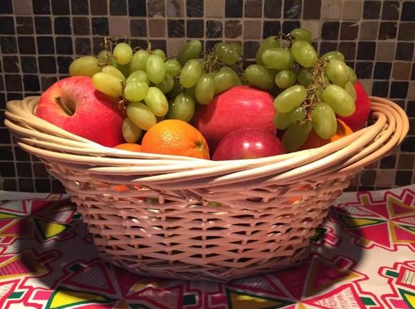 Easy Fruit Basket Idea