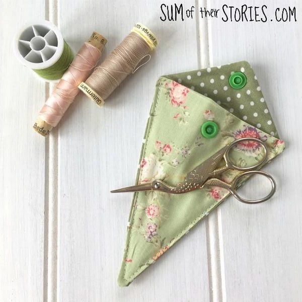 Simple Embroidery Scissor Case