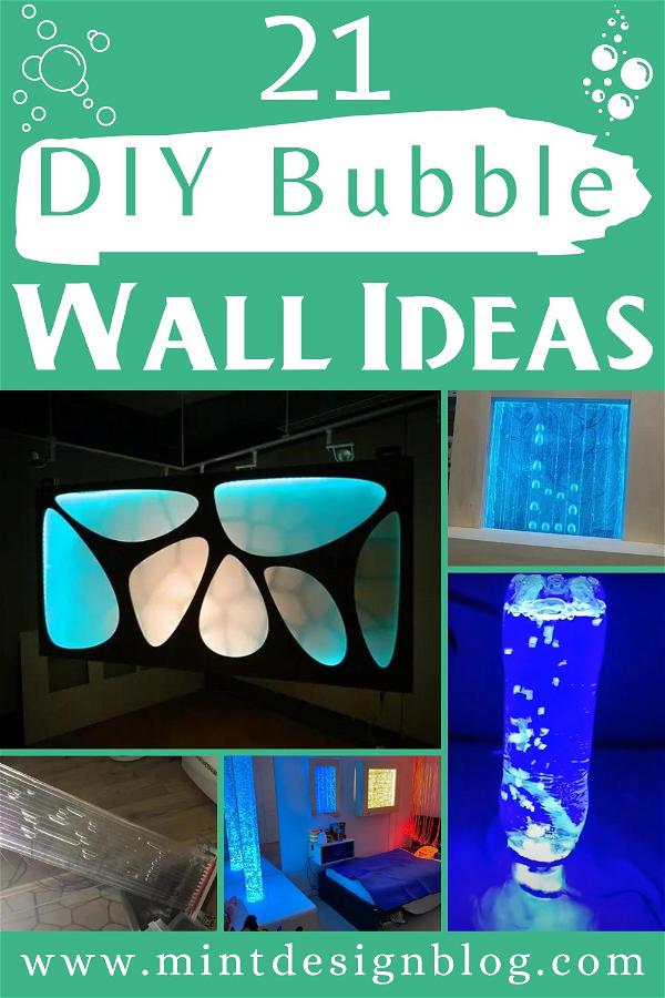 DIY Bubble Wall Ideas