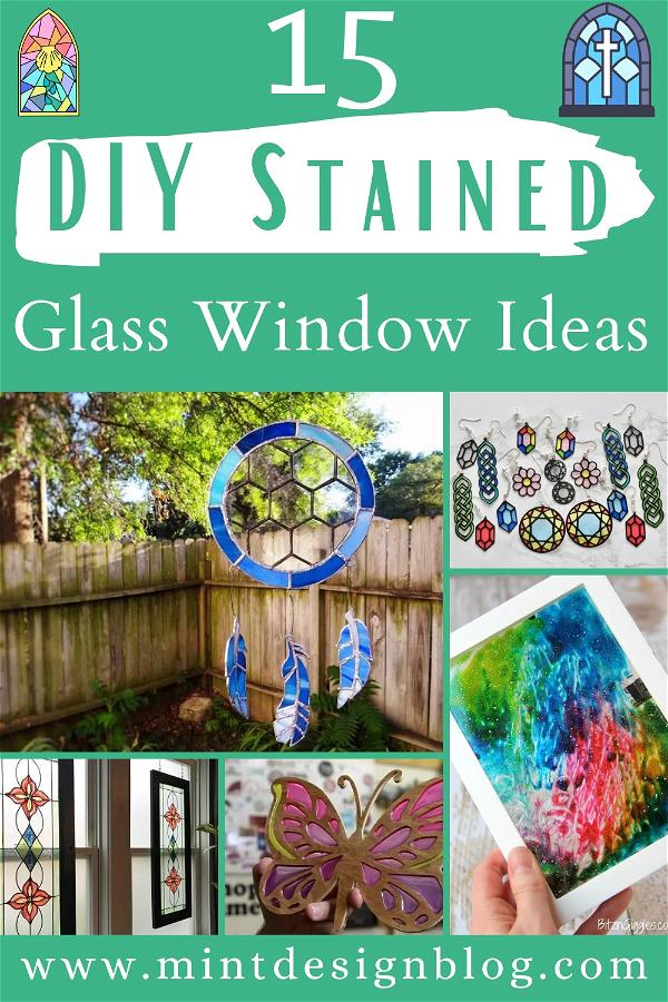 DIY Stained Glass Window Ideas