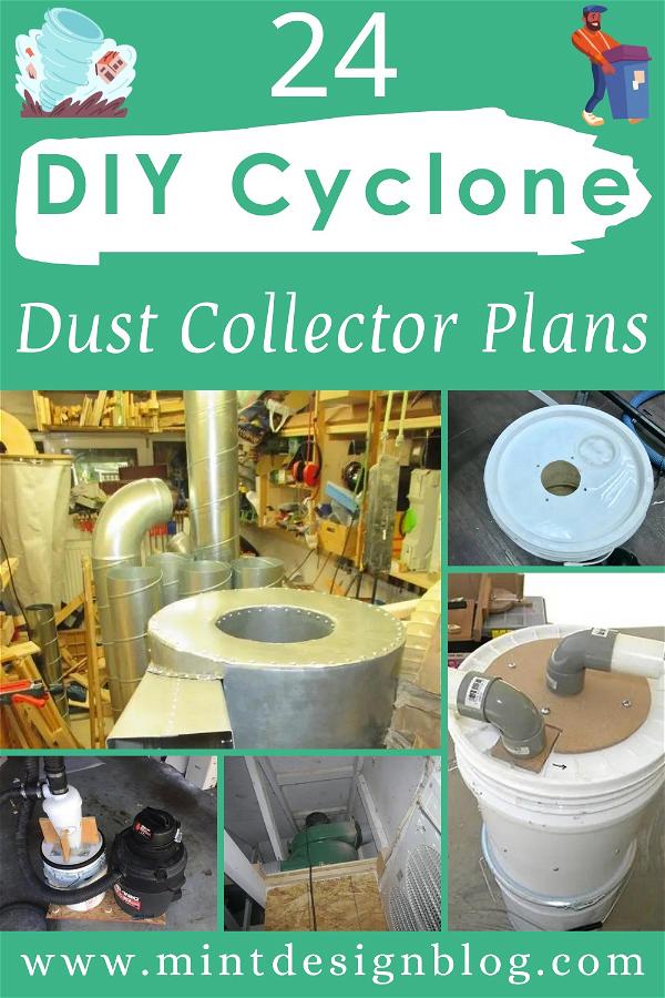 DIY Cyclone Dust Collector Plans