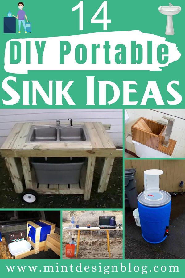 DIY Portable Sink Ideas