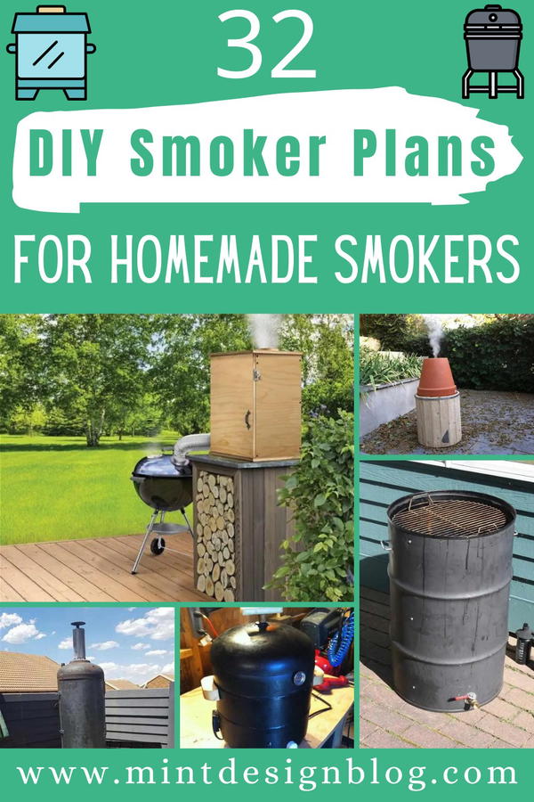 DIY Smoker Plans For Homemade Smokers