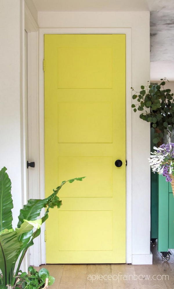 Boho Farmhouse DIY Panel Door