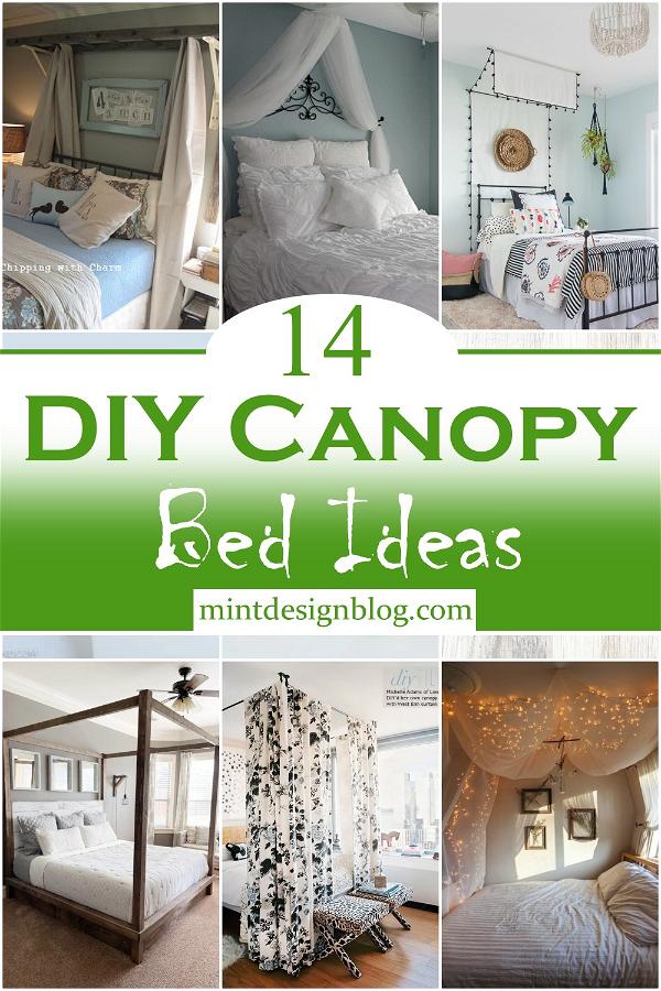 DIY Canopy Bed Ideas 1