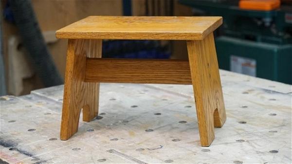 How To Build A Stable Oak Step Stool