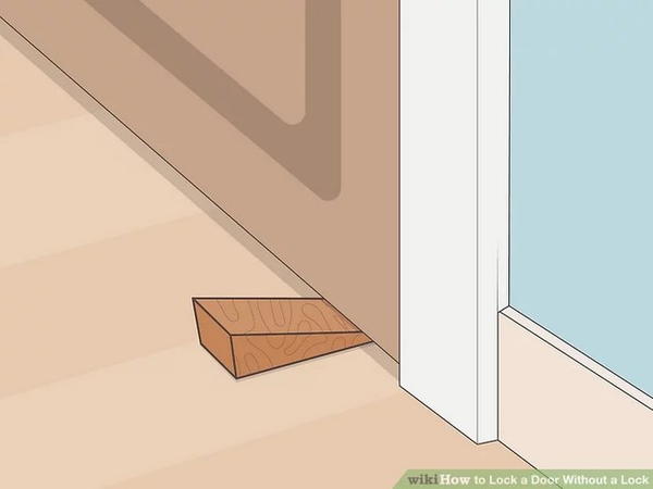 How To Lock A Door Without A Lock