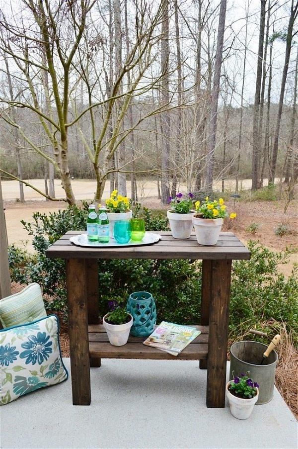 Potting Bench Plans