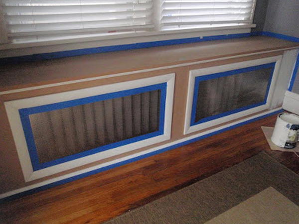 13 Custom DIY Radiator Cover Ideas For Home Decor - Mint Design Blog