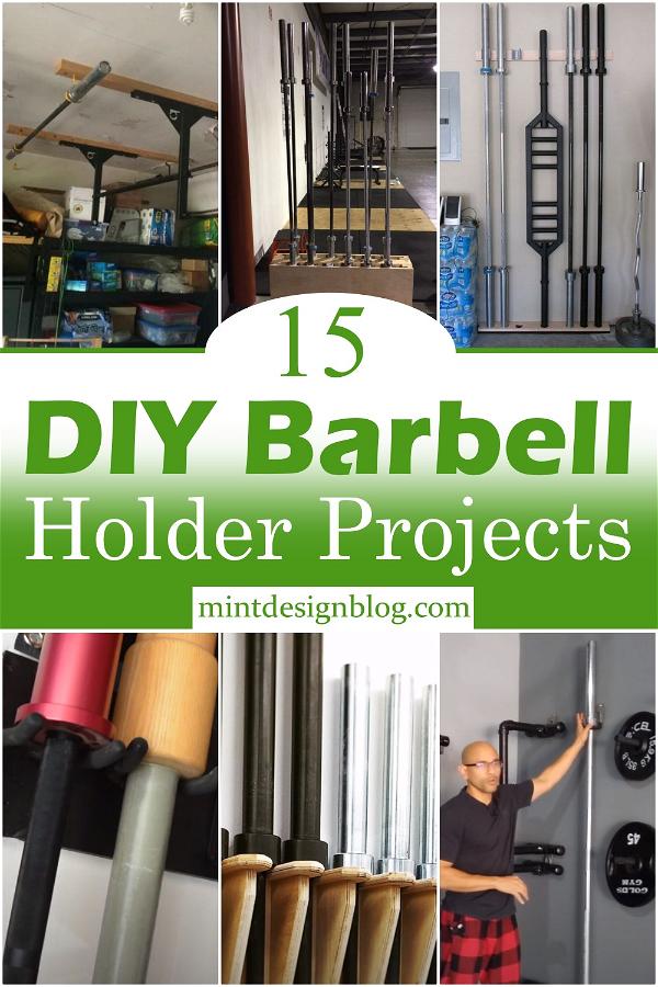 DIY Barbell Holder Projects 1