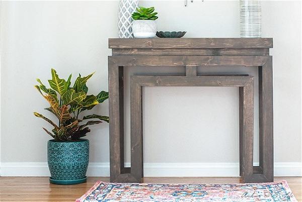 DIY Console Table Ballard Designs Inspired