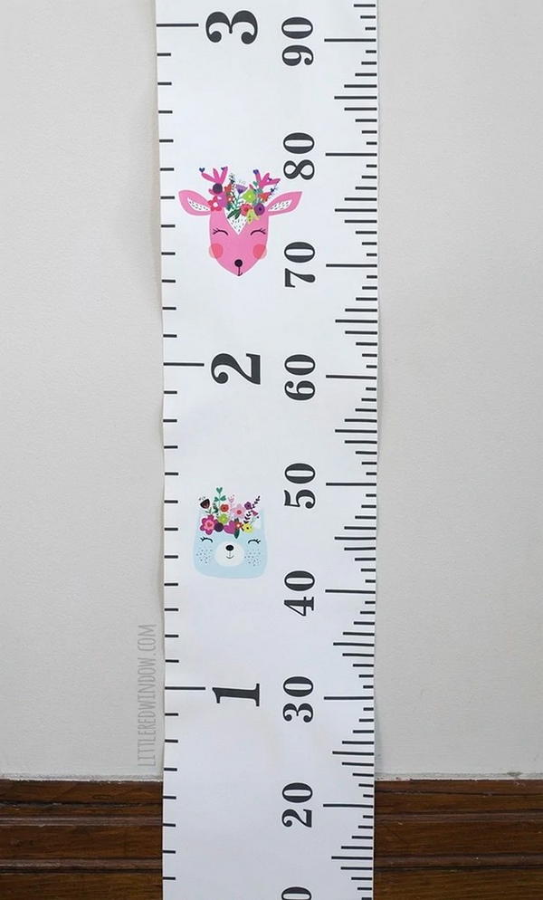 DIY Personalized Growth Chart