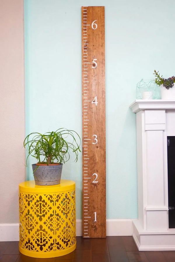 Wooden Ruler Chart