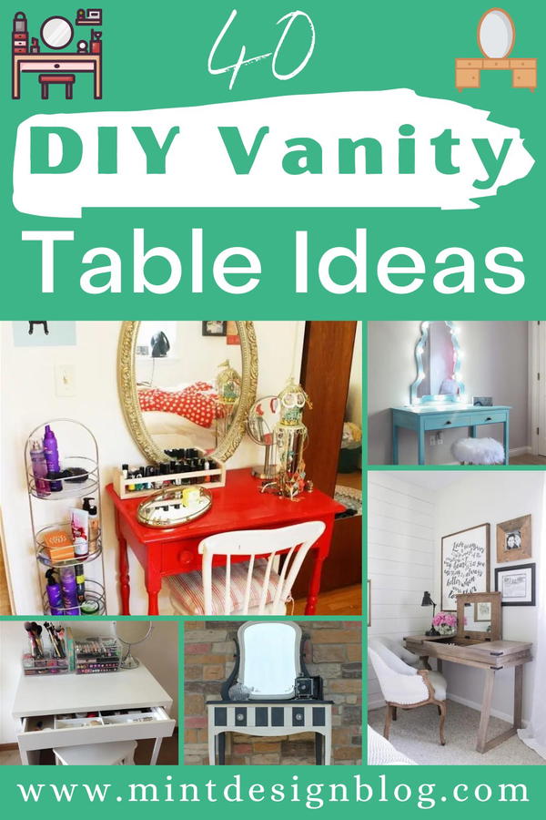 DIY Vanity Table Ideas