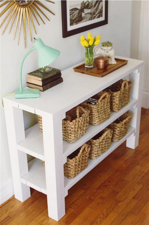 Entryway Key Throw Table