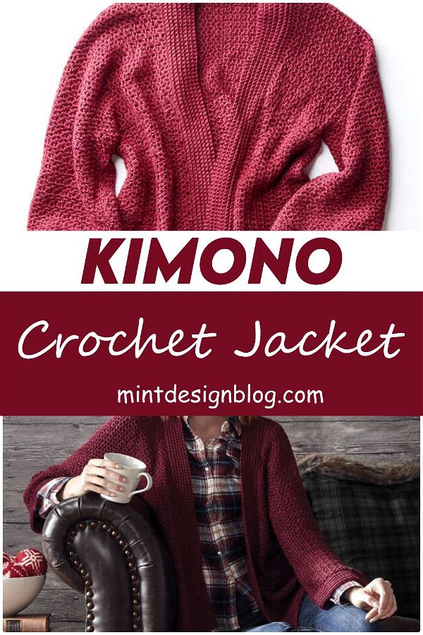 Kimono Crochet Jacket