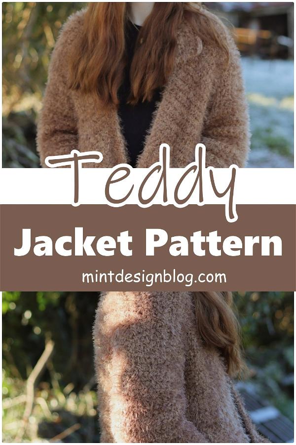 Teddy Crochet Jacket Free Pattern
