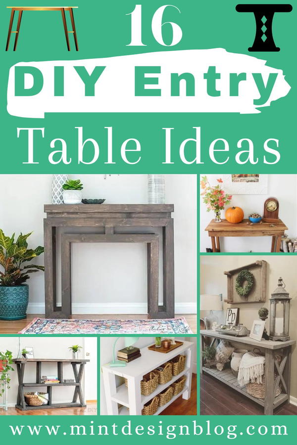 DIY Entry Table Ideas