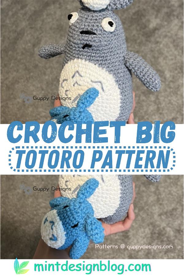 Crochet Big Totoro Pattern