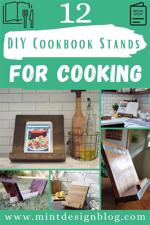 DIY Cookbook Stands For Cooking