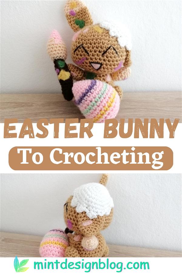 Easter Bunny To Crocheting