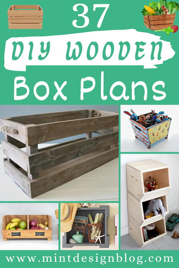 DIY Wooden Box Plans