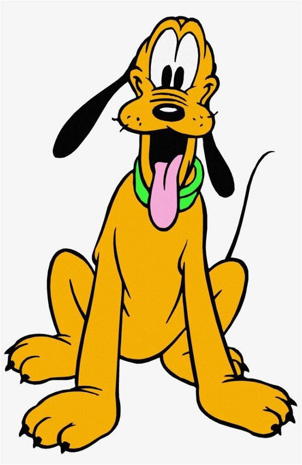 Pluto Dog Mickey Mouse Drawing Clip Art