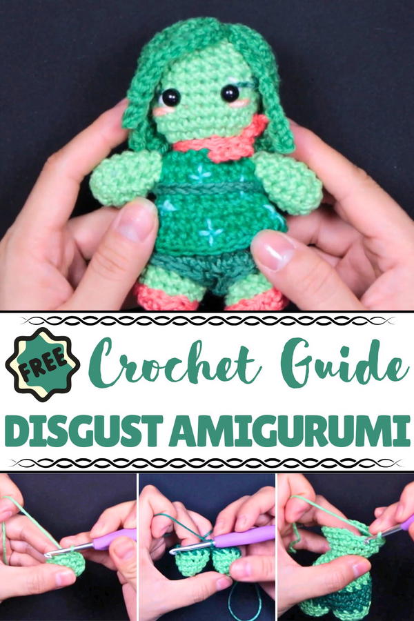 Crochet Disgust Amigurumi Pattern