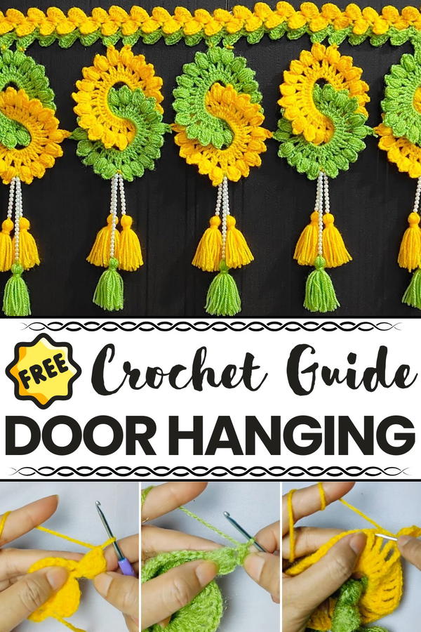 Crochet Door Hanging Toran Pattern