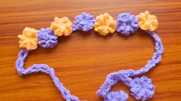 Crochet Flower Headband Pattern