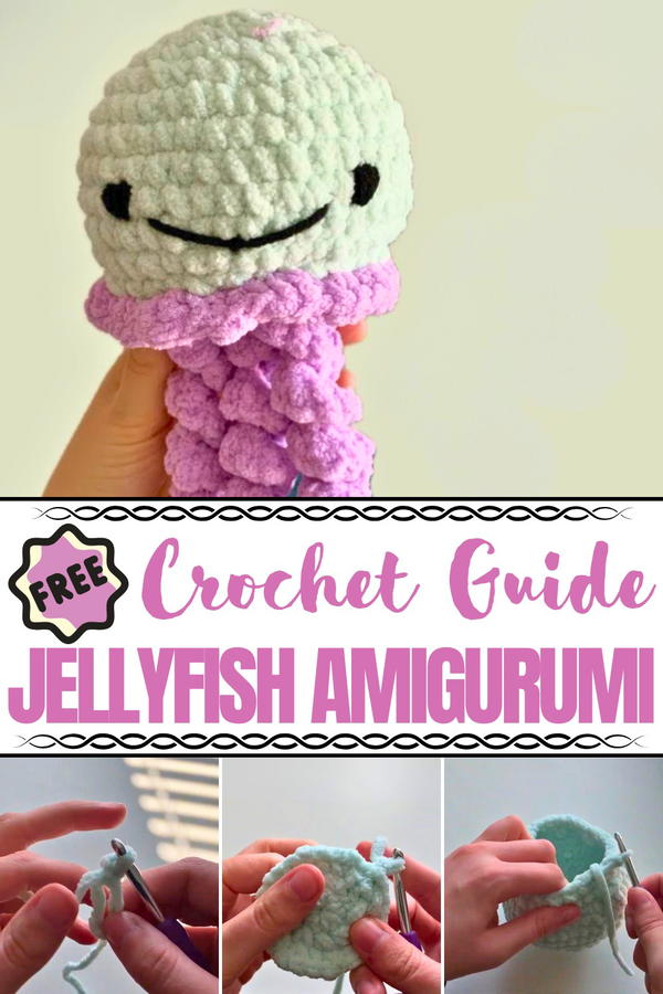 Crochet Jellyfish Amigurumi Pattern