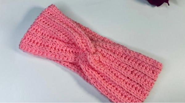 Crochet X-Twisted Headband Pattern