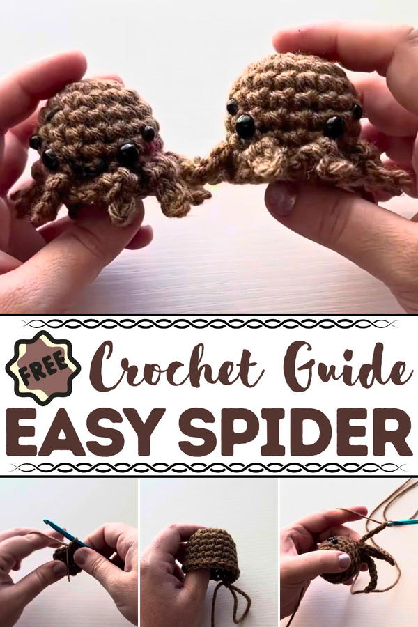 Easy Crochet Spider Pattern