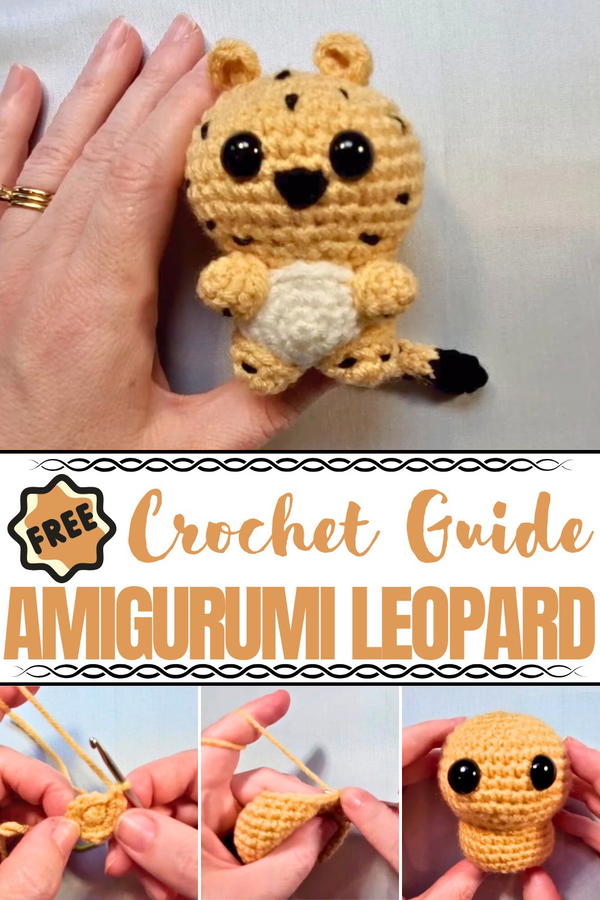 Crochet Amigurumi Leopard Pattern